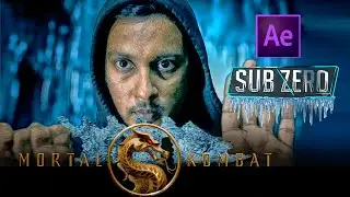 Sub Zero Ice Blade Effect TUTORIAL from Mortal Kombat 2021 using After Effects