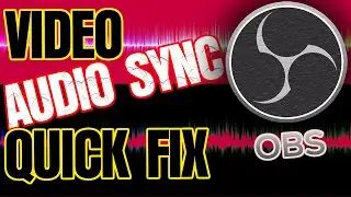 How To Fix Desync (Latency) Audio  in OBS | OBS Audio Ahead Of Video or Webcam Delay| LIVE STREAMING