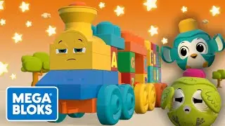 Mega Bloks™ - Go To Sleep, Musical Train | Cartoons For Kids | Fisher-Price | Learning For Kids