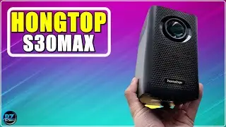 ✅ Обзор HONGTOP S30MAX 🔥 Лучший проектор до 10000 рублей 2023 с Алиэкспресс - Недорогой проектор