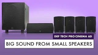 AFFORDABLE Home Theater System for SMALL SPACES! ProCinema 6D Review