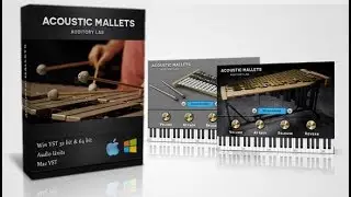 Acoustic Mallets Plugin : Vibraphone & Glockenspiel - (Mac/PC VST, AU)