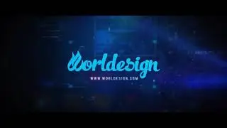 Glitch Code Source Logo | After Effects template
