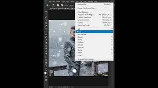 Snowfall Effect In Photoshop 