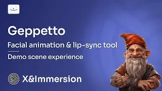 Geppetto scene demo - lip-sync & facial animation
