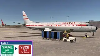 RFS - Real Flight Simulator | Qantas QF 864 | Melbourne (YMML) - Canberra (YSCB) | B737-800