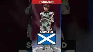 Nationality of EVERY Character in Apex Legends