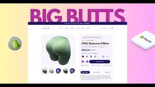 Shopify Product Page for The Buttress Pillow