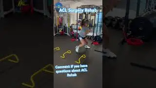 ACL Surgery Rehab: Return To Basketball (Plyometrics) #shorts