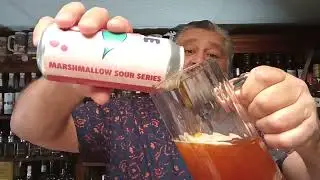 Strawberry Puffle Fluff Marshmallow Sour Series Holsopple Brewing.