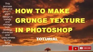 How to make Grunge Texture in Photoshop/ HLGRAPHICS