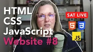 LIVE ✦ Build a Blog Website with HTML, CSS & JavaScript ✦ Part 8