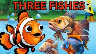 Three Fishes | Interesting Stories for Kids | Panchtantra Stories | Fairy Tales | Moral Story