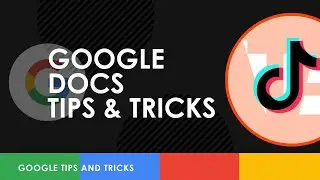 Some Quick & Easy Google Docs Tips & Tricks - Part. 1 #shorts