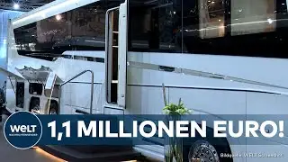 DÜSSELDORF: "Camper mit Autogarage!" So sieht es in dem Luxuscamper für 1,1 Millionen Euro aus!