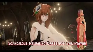 Code Vein Mod Showcase - Scandalous Revealing Dress for the Player