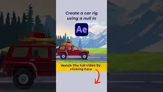 How to create a car rig in After Effects #tutorial #motiongraphics  #animation