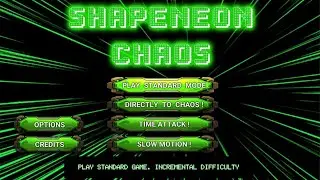 ShapeNeon Chaos (First Play on PS5)