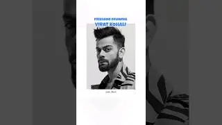 How To Draw Virat Kohli #freehanddrawing #portraitdrawing #sketch #art