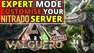 ARK EXPERT MODE Server Settings Explained! Nitrado Rentable Server Guide