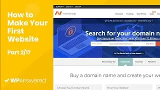 Choose a Domain Name for Your Website | How to Make Your First Website (Part 2/17)