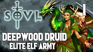 Elite Elven Force - SOVL #1 Deepwood Druid - Warhammer Tabletop Roguelike