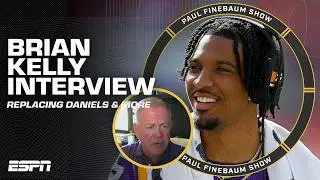 Brian Kelly on replacing Jayden Daniels, Week 1 vs. USC & more [INTERVIEW] | The Paul Finebaum Show