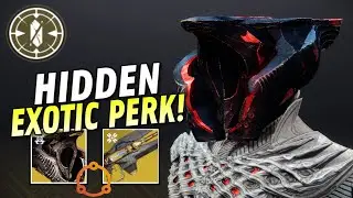 The CENOTAPH MASK Has a HIDDEN EXOTIC PERK that is PERFECT for END GAME DIVINITY Builds! [Destiny 2]