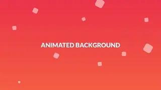 Animated Background with HTML & CSS | CSS3 Animation Examples