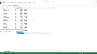 How to use SUMPRODUCT in Ms Excel