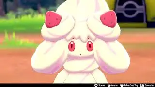 Alcremie In Camp - Pokemon Sword & Shield