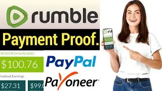 Rumble Payment Proof | Rumble Earning Proof | How To Withdraw Money From Rumble