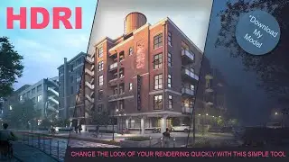 Using HDRI Dome Lights With VRay For 3ds Max | Quickly Change Lighting