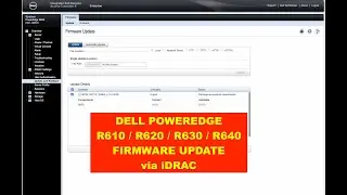 How to update Dell R610 / R620 / R630 / R640 BIOS Firmware from iDrac