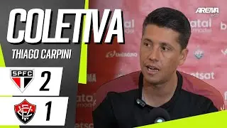 COLETIVA THIAGO CARPINI | AO VIVO | São Paulo x Vitória - Brasileirão 2024