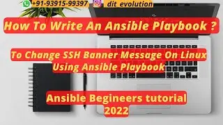Write an ansible playbook | Ansible tutorial for beginners