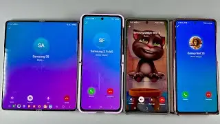 Telegram Incoming Call Samsung Galaxy Fold 5 + Samsung Z Flip 5 + Samsung Note 20 + Note 10 Galaxy