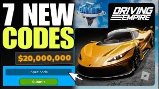 *NEW UPDATE* ROBLOX DRIVING EMPIRE CODES 2024 | DRIVING EMPIRE CODES | DRIVING EMPIRE CODE