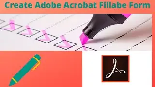 How To Make A PDF Form Fillable Using Adobe Acrobat Pro DC | It can be saved and emailed.