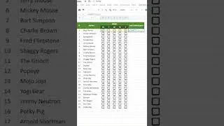 Create attendance sheet with checkbox in google sheet. Use Counif formula to count workdays #shorts