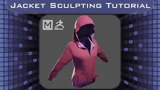 Jacket Sculpting In Zbrush And Marvelous Designer