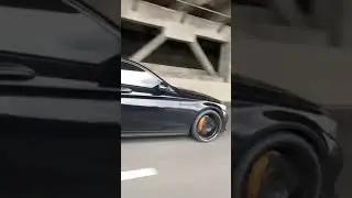 Stage 2 Tuned 2018 Mercedes c300 with burble and pops sound