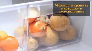 Хранение картофеля в холодильнике