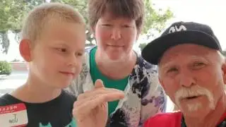 8 YR OLD SPEAKS IN TONGUES AFTER BEING WATER BAPTIZED