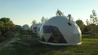 Геодезичні куполи ecopod - якість, надійність, гарантія. Глемпінг, геокуполи