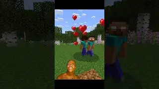 Spawning Baby Herobrine in Minecraft 💀 #minecraft #shorts #viral