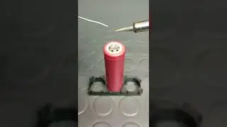How to solder li-ion battery without overheating