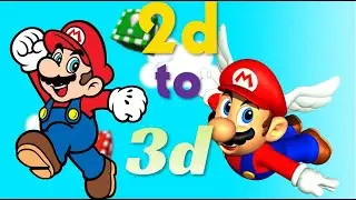 Turn-2d image to 3d model -blender tutorial