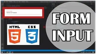 Form Input | HTML CSS