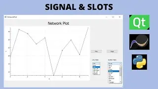 Qt Network Plot-Part 7 | Learn to use SIGNAL & SLOTS | Send Data from Thread to Mainwindow(Method 2)